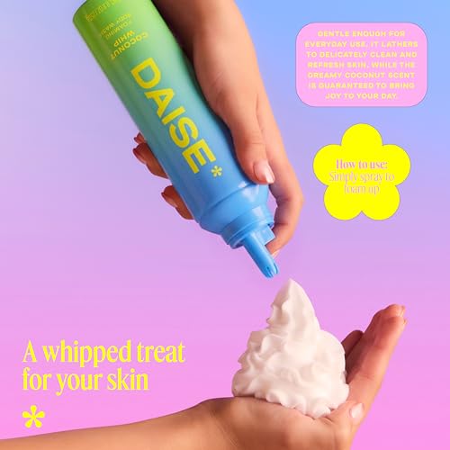 Image of Daise Foaming Body Wash in Coconut Whip, 8.8 OZ / 250 g (Pack of 2)