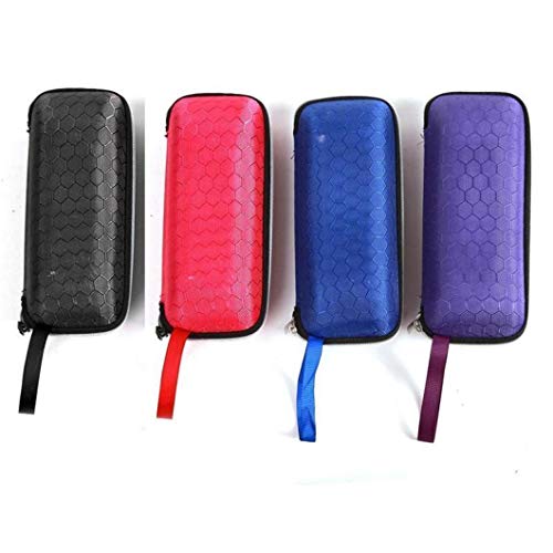Porta-óculos de viagem portátil com zíper estojo porta-óculos para óculos de qualidade adorável e du