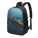 DXDKOALA Gaming 17 Inch Laptop Backpack Unisex Travel Backpack With Usb Port Bookbag