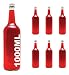 Produktbild slkfactory 6 Leere Glasflaschen 1 Liter Flasche BOR Saftflaschen 1000ml Wasser-Flasche 100 cl Likörflaschen Schnapsflaschen Weinflasche Essigflaschen Ölflaschen
