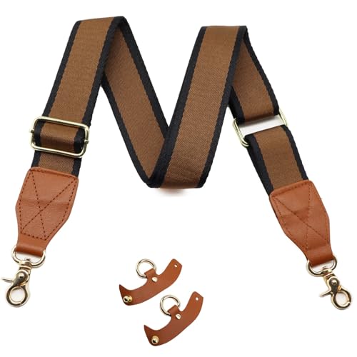 Image of LEMEDE Purse Strap Replacement Crossbody 1.5 inch Wide Shoulder Strap Adjustable Straps Handbag Strap Replacement Belts