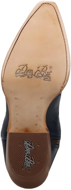Dan Post Western Boots Womens America 250 Leather Snip Toe Blue DP7166
