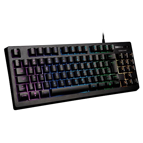 Teclado Gamer Cobby Tc206 - Abnt2 - Led Rainbow