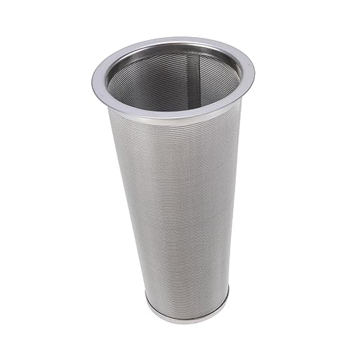 CRILSTYLEO Colador de Café Inoxidable Filtro de Fina para Infusiones de y Café Casa o Cafeterías de Limpiar y Reutilizable
