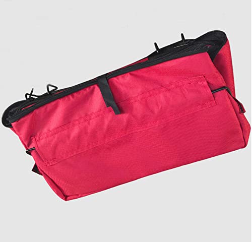 Borsa termica pieghevole con carrello – 15 l Ilated Lunch & nic bag | Ideale per campeggio, barbecue, trasporto di alimenti surgelati | Push Pull n accessori