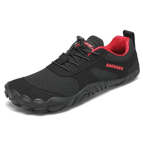 Image of SAGUARO Barefoot Shoes for Men - Wide Toe Box Zero Drop Minimalist Shoes Trail Runner Sneakers