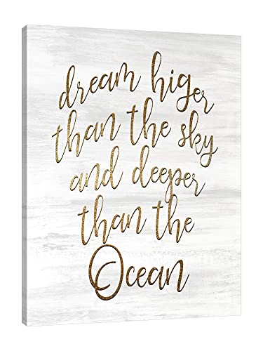 Jaxson Rea "Dream Higher 2" Gallery Wrapped Canvas by Kimberly