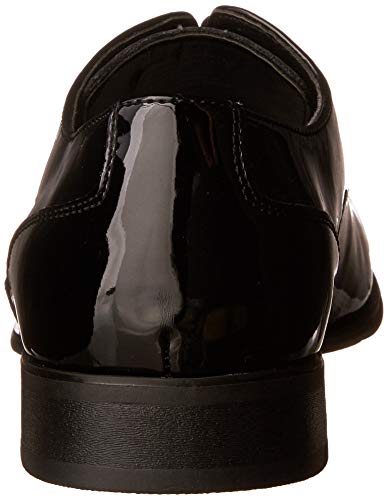 Calvin Klein Men's Brodie Oxford Shoe Tuxedo, Black Patent, 16 Medium Us #TOP2