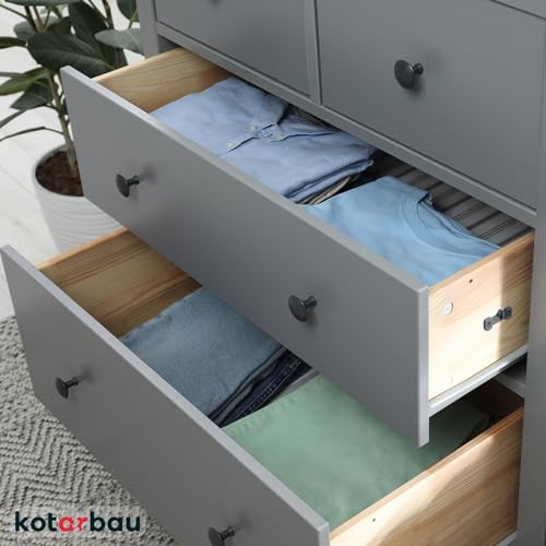 KOTARBAU® Box Slim Schubladen Einzugsdämpfung für Schubladenschienen & Rollschubführungen 149x27 mm Kunststoff Soft Close Schublade Nachrüsten Dämpfer für Schubladen