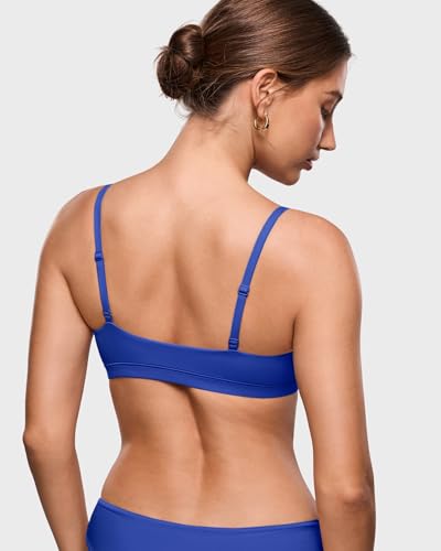 Image of INLYRIC Women's Inbarely Bralettes Cami Bras No Underwire Wireless Seamless Unlined Comfort Sports Bra