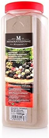 Greek Natural Salep Powder From Greece - 1000g (35 Oz)