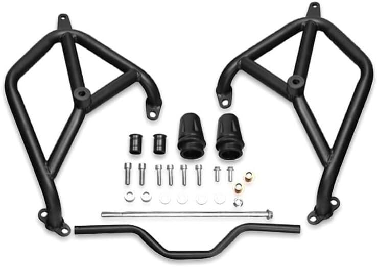 Barres de protection moto noir modifié pour Zontes 125C pare-chocs