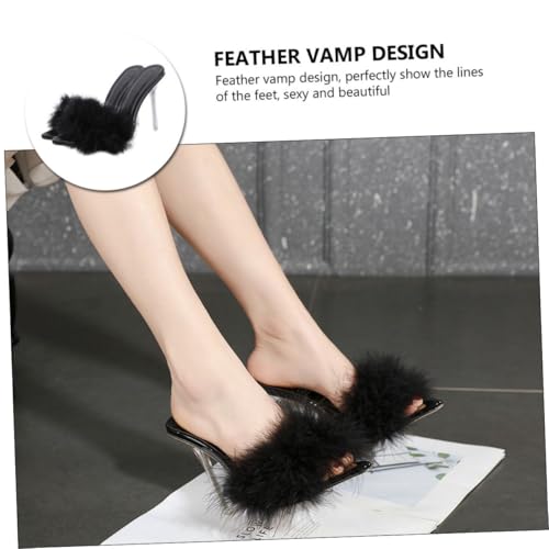 Sandales talons hauts et bout effilé pour utilisation extérieure