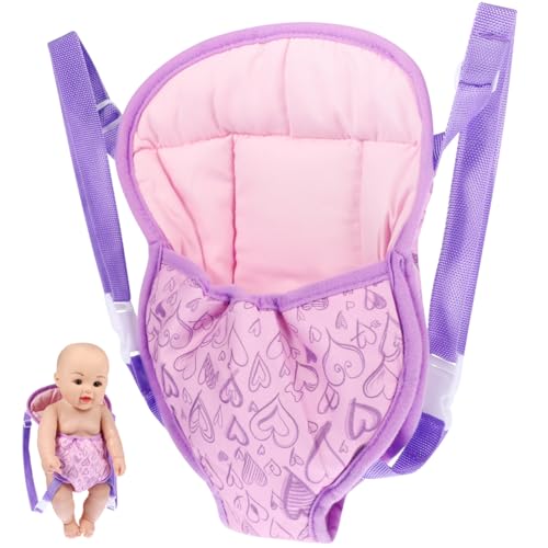 UPKOCH Muñeca Bebe Porta Muñecas con Correas del Anillo del Bebé Juguetes para Bebe Portabebés para Muñecas Muñecos...