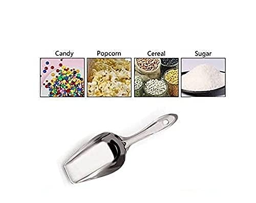 Image of 4-in-1 Interchangeable Atta Chalni with Measuring Atta Scoop | Multipurpose Stainless Steel Flour Sieve with 4 Mesh Sizes | Kitchen Strainer & Flour Filter (3)