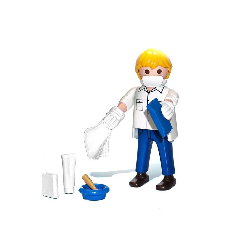 PLAYMOBIL Apotheker 70718- Dieses Produkt ist im Polybeutel verpackt (ohne Verkaufskartonage).