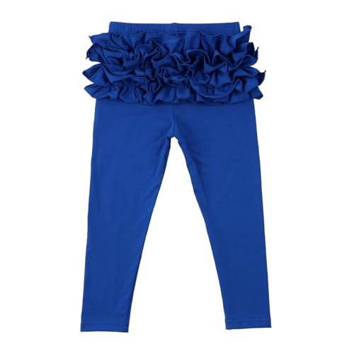 HOOLCHEAN Baby Toddler and Little Girls Ruffles Buttocks Leggings Solid Color Pants