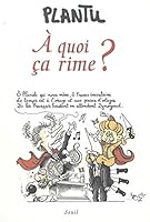 A quoi ça rime? 2020847515 Book Cover