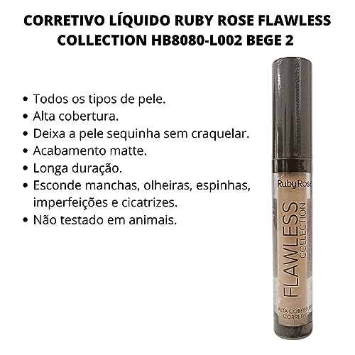 Rubyrose Hb8080-2 Corretivo Bege 2