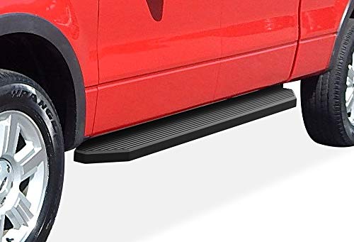 Estribos Ford F150 2004-2008 SuperCrew Cab Acero Negro miniatura 1