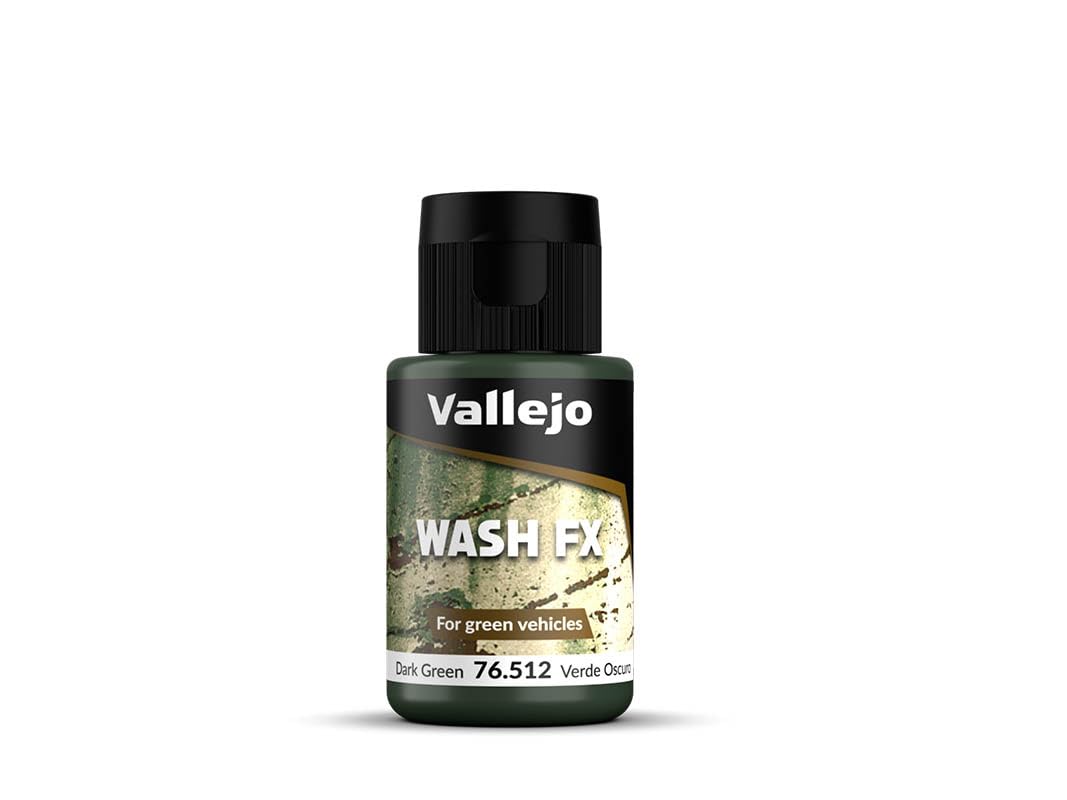 Vallejo Green Model Wash 76512 Dark Wash (35Ml)