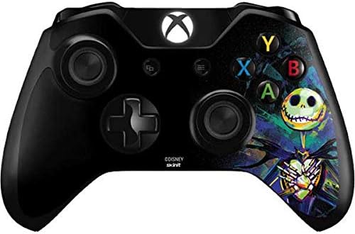 Skinit Decal Gaming Skin Compatible with Xbox One Controller - Officially Licensed Disney The Nightmare Before Christmas Jack Skellington Art Design