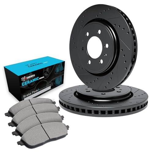 Image of R1 Concepts Rear Brake Kit Fits 2000-2006 Mitsubishi Montero