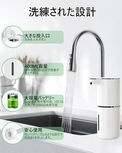 YOME ソープディスペンサー P18 の商品画像 5