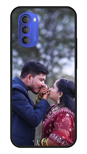 Image of NDCOM for Customised Moto G51 5G Back Cover | Premium Motorola G51 Back Cover | DIY Personalised Photo Design | Customized Gift Custom Text Name Printed Metal Case