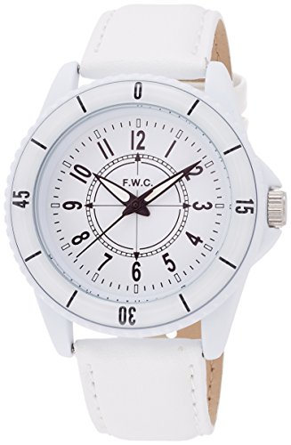 Montre homme CH grand affichage analogique pour lire l'heure facilement sur cuir