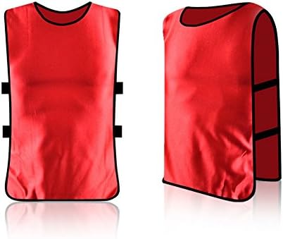 Chaleco Scrimmage, paquete de 12 baberos transpirables para adultos, chalecos de entrenamiento para voleibol, fútbol, baloncesto