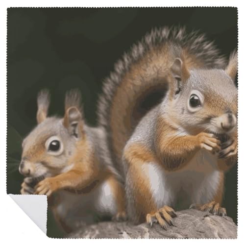 Servilletas de tela cuadradas 18x18 pulgadas 2 pcs miniatura 6