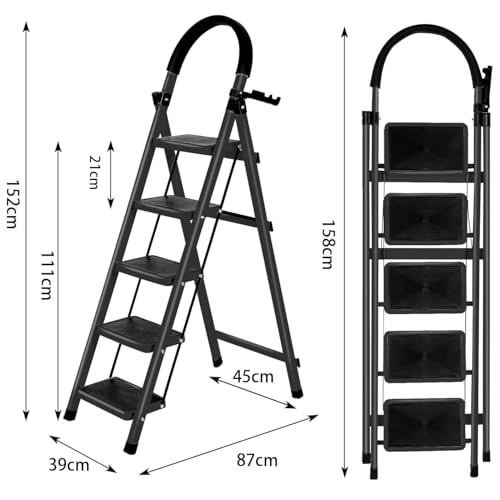 Escalera Truper de 5 peldaños 17 Imagen adicional