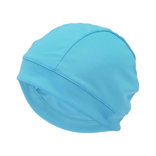 VekAuto Gorra De Ciclismo Absorción De Sudor Y Humedad Transpirable Forro De Casco Tela De Malla Baiku Seda Azul Cielo 26x15.5cm 1 Pc