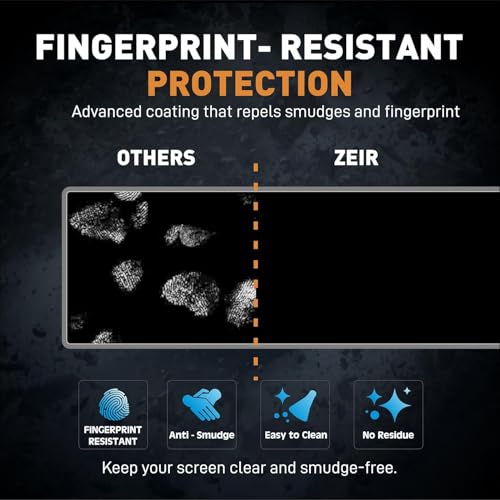 Image of ZEIR MATTE [3 PACK] Screen Protector Compatible with MAHINDRA XUV 7XO - 12.3 Inch Triple Screen Display Guard (NO Adrenox+ Badge Cutout) + TPU STERRING & STORAGE PANEL Accessories [Not Tempered Glass]