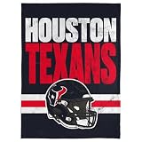 FOCO NFL Soft Plush Throw Blanket, 45 x 60, Houston Texans