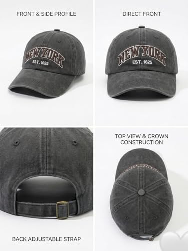 Image of Men's Cotton Baseball Cap, Adjustable Back Closure, Unisex, Casual Style, for Outdoor Lifestyle