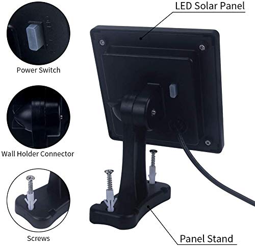 Li-xada Solar Pendelleuchte E27 Außenleuchte Sensitive Light IP65 Wasserbeständigkeit für Garten Hof Terrasse Balkon – Bild 7