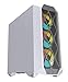 Produktbild Nfortec Synistra Gaming Tower ATX 3.0 RGB mit vorderem Gehäuse, mehr als 20 Beleuchtungsmodi und Installation im Hochformat, Weiß