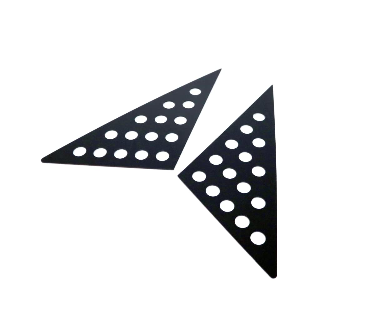 Amazon | 86 BRZ 用 フロント 三角窓 アルミパンチングプレート ダクト