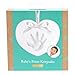 Kate & Milo Handprint and Footprint Heart Keepsake, Baby's First Christmas Ornament, Newborn Handprint or Footprint Clay Kit, Easy No-Bake DIY Clay Impression, Christmas Baby Gift, Heart