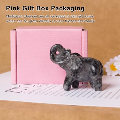 Figura Cristal Elefante Yooperlite 2 Pulgadas miniatura 5