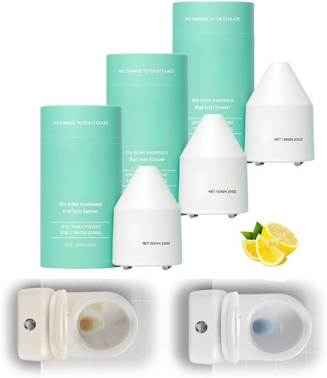 Limpiador Para Inodoros, Limpiadores Para La Taza Del Inodoro, Sin Necesidad De Fregar, Limpieza Automática, Limpieza Profunda Continua, Lim pieza Duradera Y Fragancia Fresca (3)