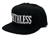 Ruthless Records Embroidered Vintage 90's Adult One Size Flat Bill Hat Cap Black