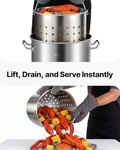 VEVOR 42 Quart Stockpot