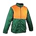 Produktbild Cofra V490-0-08.Z/5 Arbeitsjacke "Saw Brake", Grün/Orange, XL