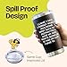 KLUBI Birthday Gifts for Women Men - I Came I Saw I Forgot Tumbler 20oz Black Gag Gifts Funny Adult Grandpa for Him Drinking Cups for Elderly Senior Citizen 65th Birthday Gifts, 75th, 40th, 50th, 60th