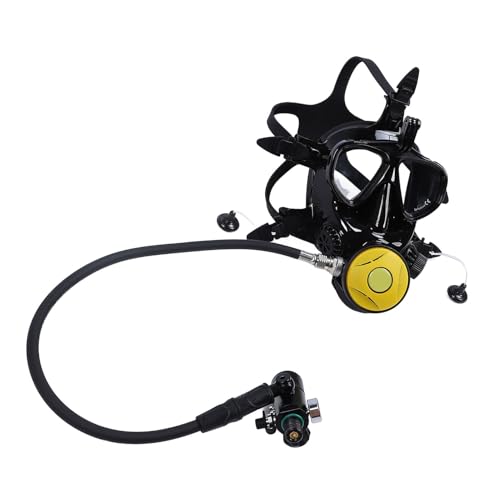 Tanque de Buceo Portátil de 1L con Gafas de Cara Completa para Exploración 4