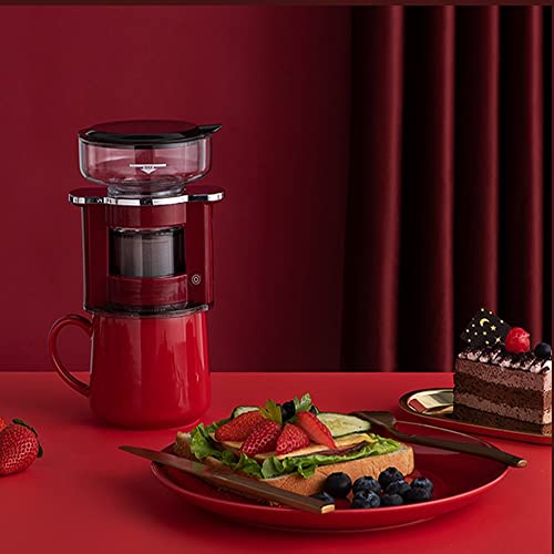 IAOHUO Kaffeemaschine Automatische Handbrühen-Kaffeemaschine Tragbare elektrische rotierende Kaffeekanne for Zuhause… – Bild 7