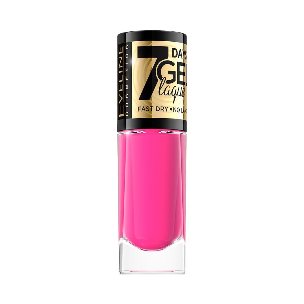 Eveline Cosmetics Gel Laque Nagellack Gel Laque Nagellack Nr. 48 – Langanhaltender Gel-Effekt ohne UV/LED-Lampe – Vegane Formel – 8 ml